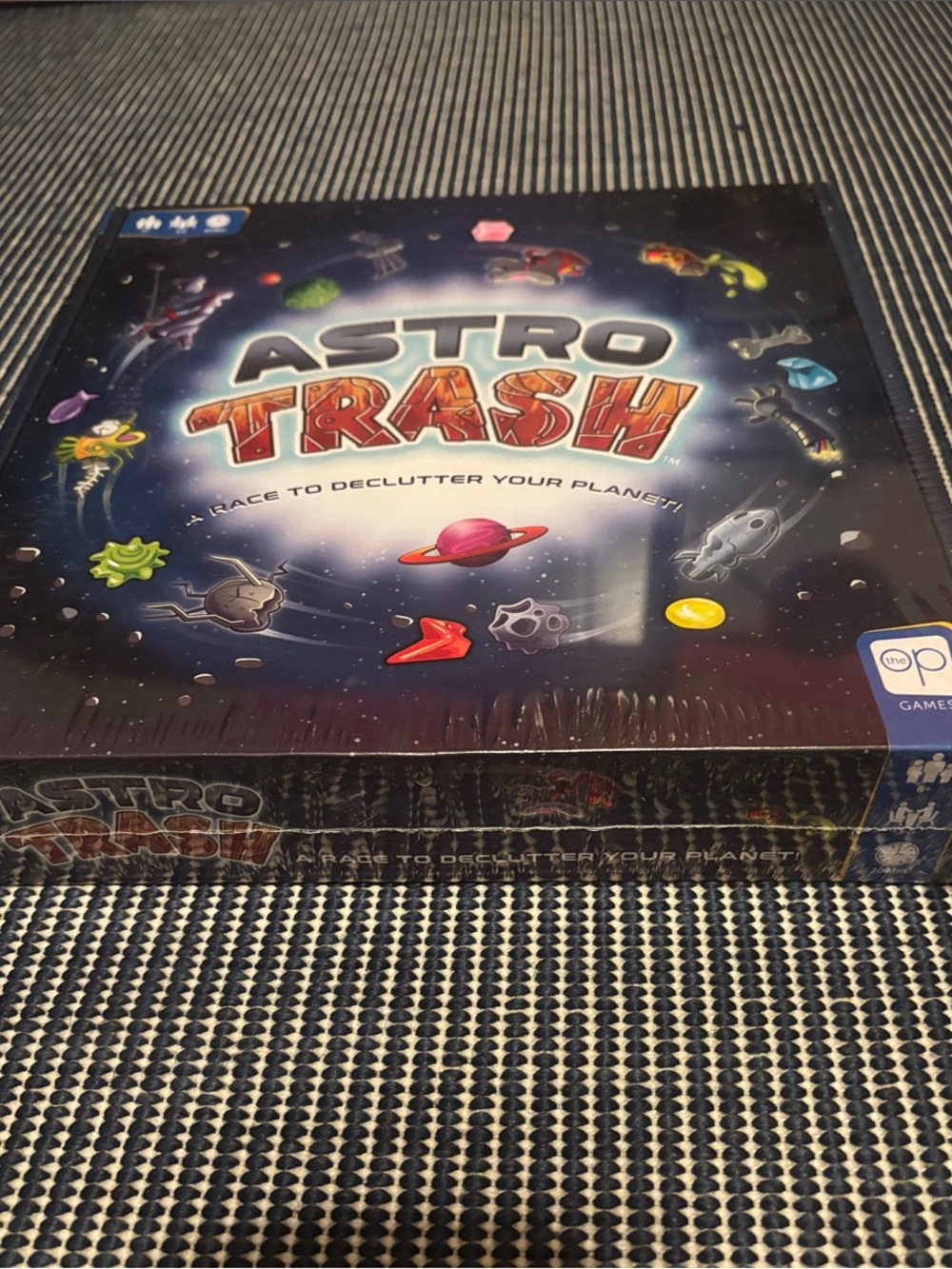Astro Trash Kids Board Game - brand new